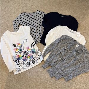 Lot of long sleeve tops (5)
